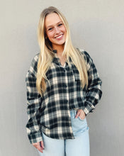 Load image into Gallery viewer, Z SUPPLY: RIVER PLAID BUTTON UP - GARLAND GREEN

