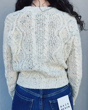 Load image into Gallery viewer, SADIE &amp; SAGE: EFFORTLESS CABLE KNIT CARDIGAN - OATMEAL
