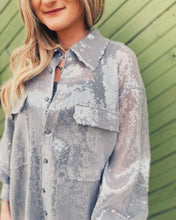 Load image into Gallery viewer, FREE PEOPLE: DISCO MARGARITA BUTTON DOWN - ROCKET
