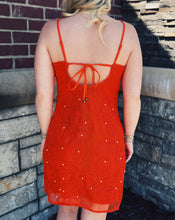 Load image into Gallery viewer, STEVE MADDEN: MAUREENE DRESS - SALSA RED
