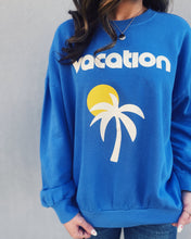 Load image into Gallery viewer, Z SUPPLY: VACAY SUNDAY SWEATSHIRT - RIVIERA
