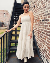 Load image into Gallery viewer, Z SUPPLY: BALOS STRIPED MAXI DRESS - NATURAL
