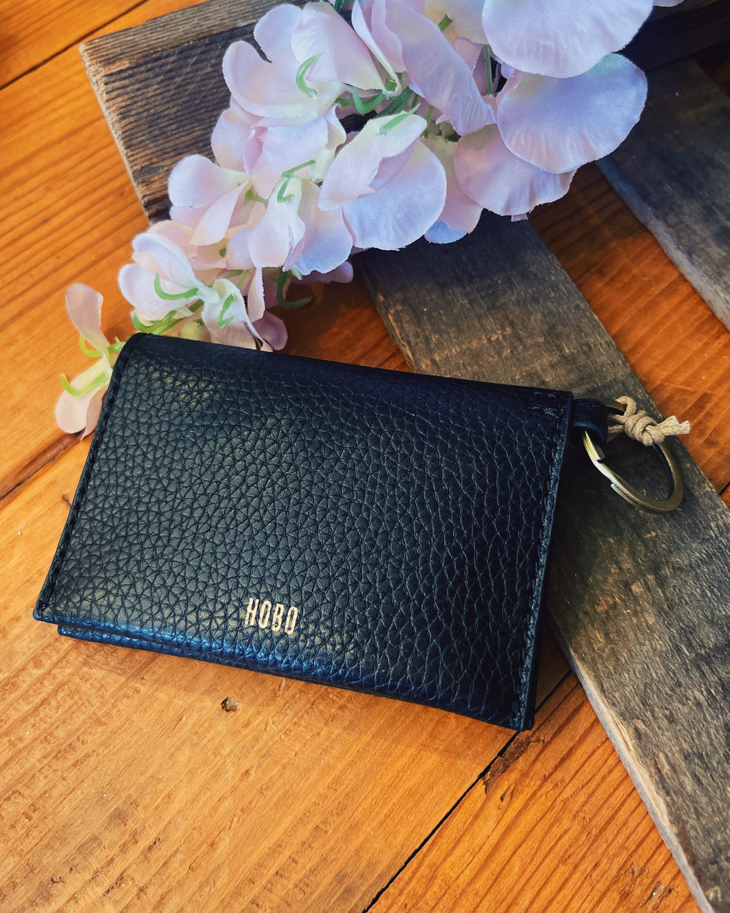 HOBO: VIDA CARD CASE - BLACK