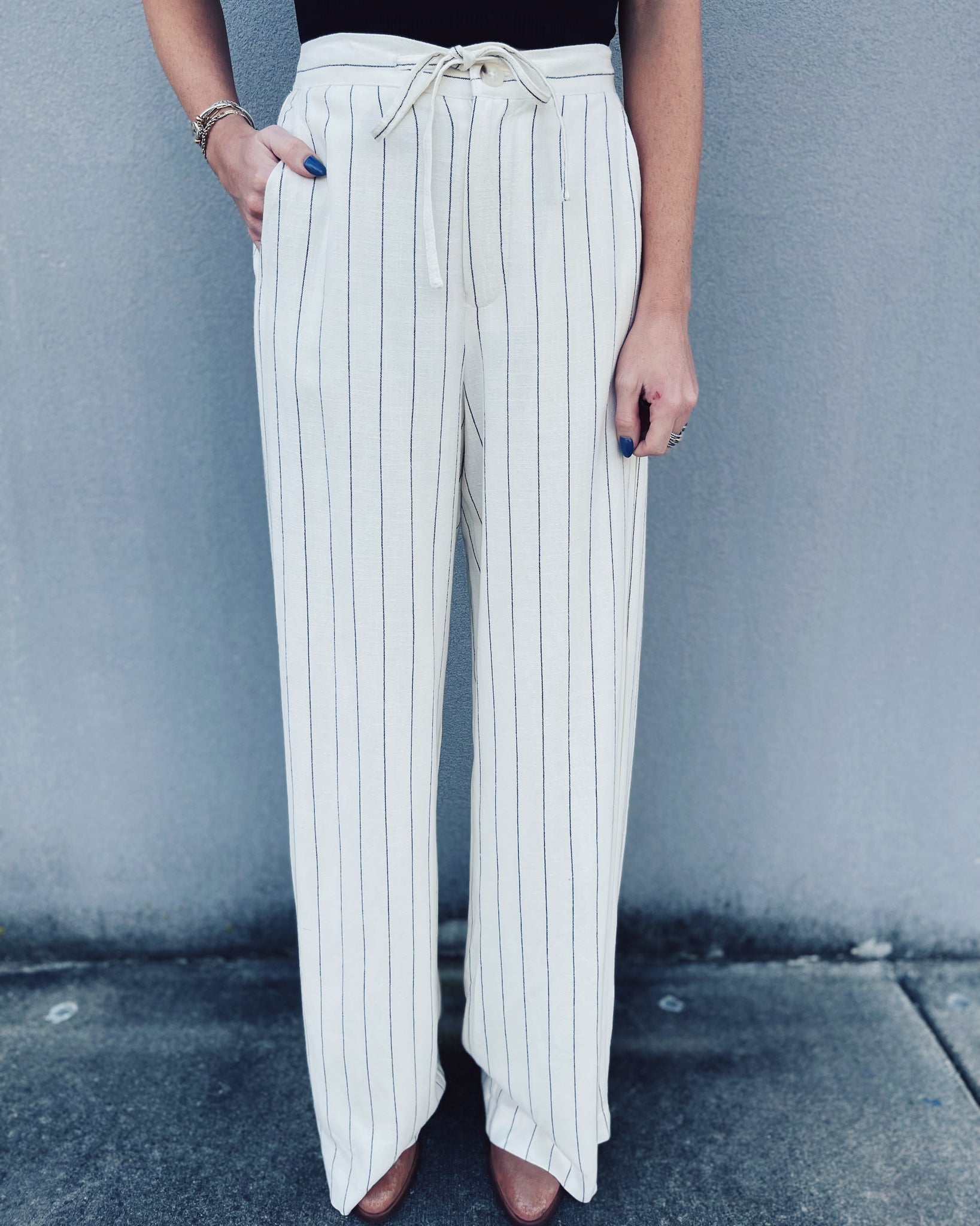 Cortez Pinstripe Pant – Z SUPPLY