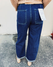 Load image into Gallery viewer, DAZE: VANILLA DRAWSTRING BARREL LEG - BLUE MOOD
