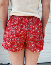 Load image into Gallery viewer, SADIE &amp; SAGE: FIRECRACKER SHORTS RED MULTI
