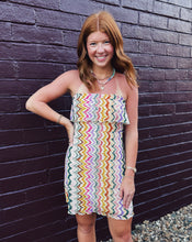 Load image into Gallery viewer, STEVE MADDEN: BRYAR DRESS - RAINBOW VISION
