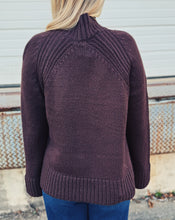 Load image into Gallery viewer, Z SUPPLY: EMERGE FUNNEL NECK SWEATER - CHOCOLATE CHERRY
