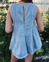 Load image into Gallery viewer, FREE PEOPLE: CASSIUS DENIM SET - BLEACHOUT
