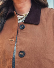 Load image into Gallery viewer, SADIE &amp; SAGE: VINEYARDS BARD JACKET - CAMEL BARN JACKET

