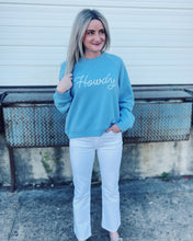 Load image into Gallery viewer, Z SUPPLY: HOWDY SWEATSHIRT - COASTAL BLUE
