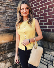 Load image into Gallery viewer, FREE PEOPLE: TILLY VEST - MELLOW YELLOW
