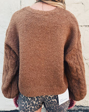 Load image into Gallery viewer, FREE PEOPLE: THISTLE CARDI MACADMIA

