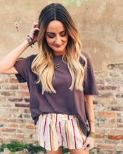 Load image into Gallery viewer, FREE PEOPLE: NINA TEE - MOCHACCINO
