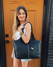 Load image into Gallery viewer, HOBO: LA JOLLA TOTE - BLACK
