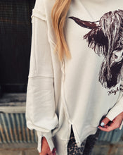 Load image into Gallery viewer, FREE PEOPLE: GRAPHIC CAMDEN - HIGHLAND COW COMBO
