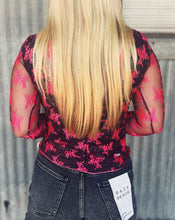 Load image into Gallery viewer, FREE PEOPLE: TWO TONE LADY LUXE TOP - ZINFANDEL COMBO
