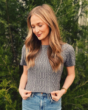 Load image into Gallery viewer, TWINKLE KNIT SWEATER - GREY
