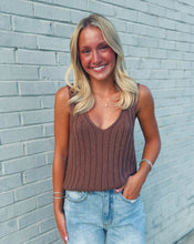 Load image into Gallery viewer, Z SUPPLY: ACADIA SWEATER TANK - PALO SANTO
