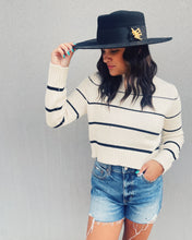 Load image into Gallery viewer, Z SUPPLY: MILAN STRIPED SWEATER - NATURAL
