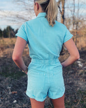 Load image into Gallery viewer, SHOW ME YOUR MUMU: CANNON ROMPER - SPRING BLUE
