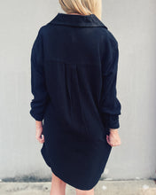 Load image into Gallery viewer, Z SUPPLY: DOVER LINEN DRESS - BLACK
