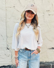 Load image into Gallery viewer, FREE PEOPLE: PERFECT OVERSIZED TEE MORNING OAT
