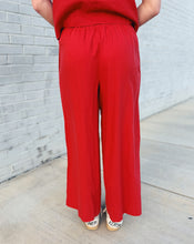 Load image into Gallery viewer, Z SUPPLY: SCOUT LINEN PANT - CHILI PEPPER
