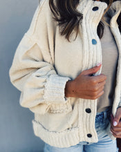 Load image into Gallery viewer, FREE PEOPLE: CUTE IN THIS CARDI - TEA
