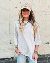 Load image into Gallery viewer, FREE PEOPLE: PERFECT OVERSIZED TEE MORNING OAT

