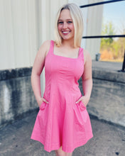 Load image into Gallery viewer, STEVE MADDEN: RANIA DRESS - PERSIMMON PINK
