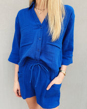 Load image into Gallery viewer, Z SUPPLY: HELENA SHIRT - NAUTICAL (L)
