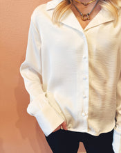 Load image into Gallery viewer, Z SUPPLY: ANA SATIN TOP - CLOUD
