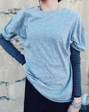 Load image into Gallery viewer, FREE PEOPLE: NINA TEE - HEATHER GREY
