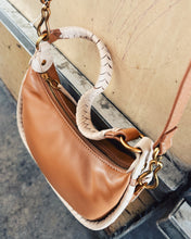 Load image into Gallery viewer, HOBO: MIA CRESCENT SMALL HOBO - WARM CASHEW
