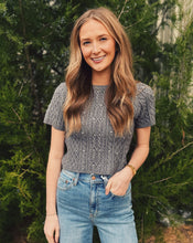 Load image into Gallery viewer, TWINKLE KNIT SWEATER - GREY
