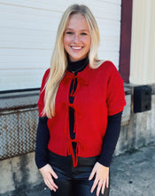 Load image into Gallery viewer, STEVE MADDEN: SEREIA CARDIGAN - RED
