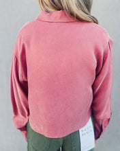 Load image into Gallery viewer, LUCY PARIS: BAKER CARGO TOP - DUSTY ROSE
