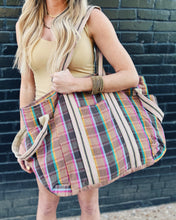Load image into Gallery viewer, FREE PEOPLE: OKSANA TOTE - BLUE MIX
