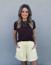 Load image into Gallery viewer, Z SUPPLY: TOURIST TEE - CHOCOLATE CHERRY
