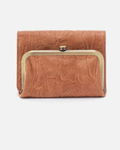 Load image into Gallery viewer, HOBO: ROBIN COMPACT WALLET - SADDLE
