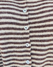 Load image into Gallery viewer, THE PERFECT CARDIGAN - CHOCOLATE STRIPE
