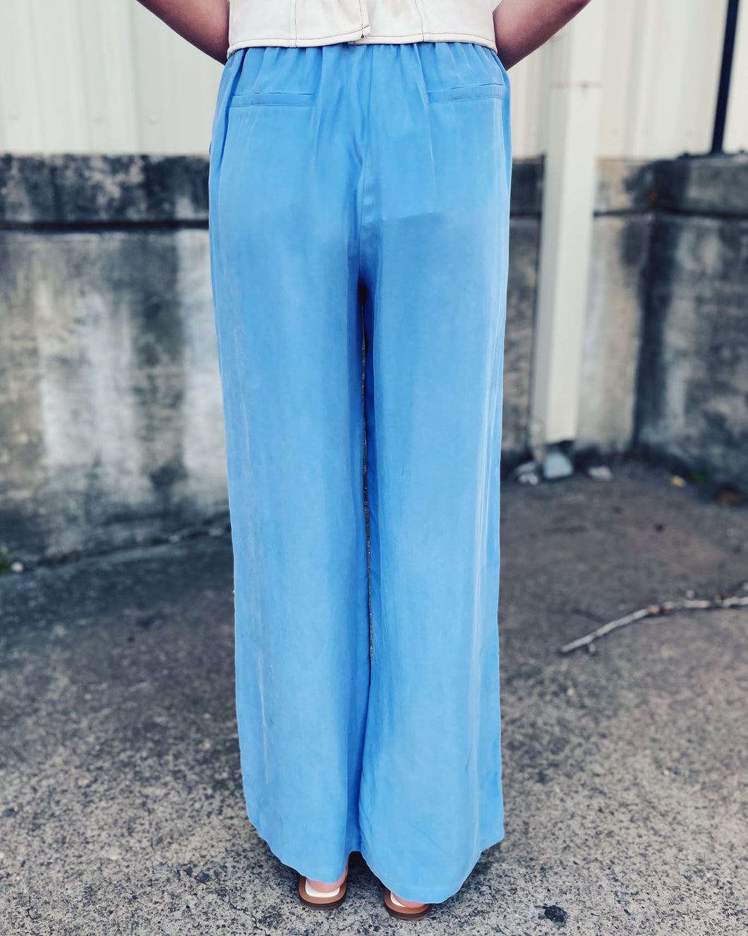 LUCY PARIS: GRADY RELAXED PANT - PERIWINKLE