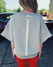 Load image into Gallery viewer, FREE PEOPLE: SO EASY SWEATSHIRT - HEATHER GREY
