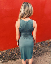 Load image into Gallery viewer, STEVE MADDEN: ARCHER DRESS - DUSTY TEAL
