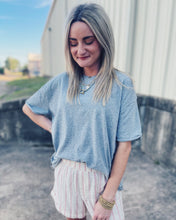 Load image into Gallery viewer, FREE PEOPLE: NINA TEE - HEATHER GREY
