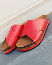 Load image into Gallery viewer, FREE PEOPLE: SIDELINES FOOTBED PAPAYA

