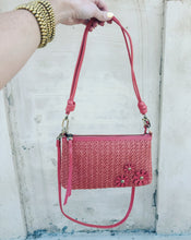 Load image into Gallery viewer, HOBO: DARCY CROSSBODY - WILD ROSE WOVEN
