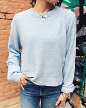 Load image into Gallery viewer, Z SUPPLY COMING UP SWEATER - BLUE LIGHT
