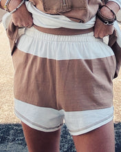 Load image into Gallery viewer, STRIPED COTTON TWO PIECE SET - TAUPE
